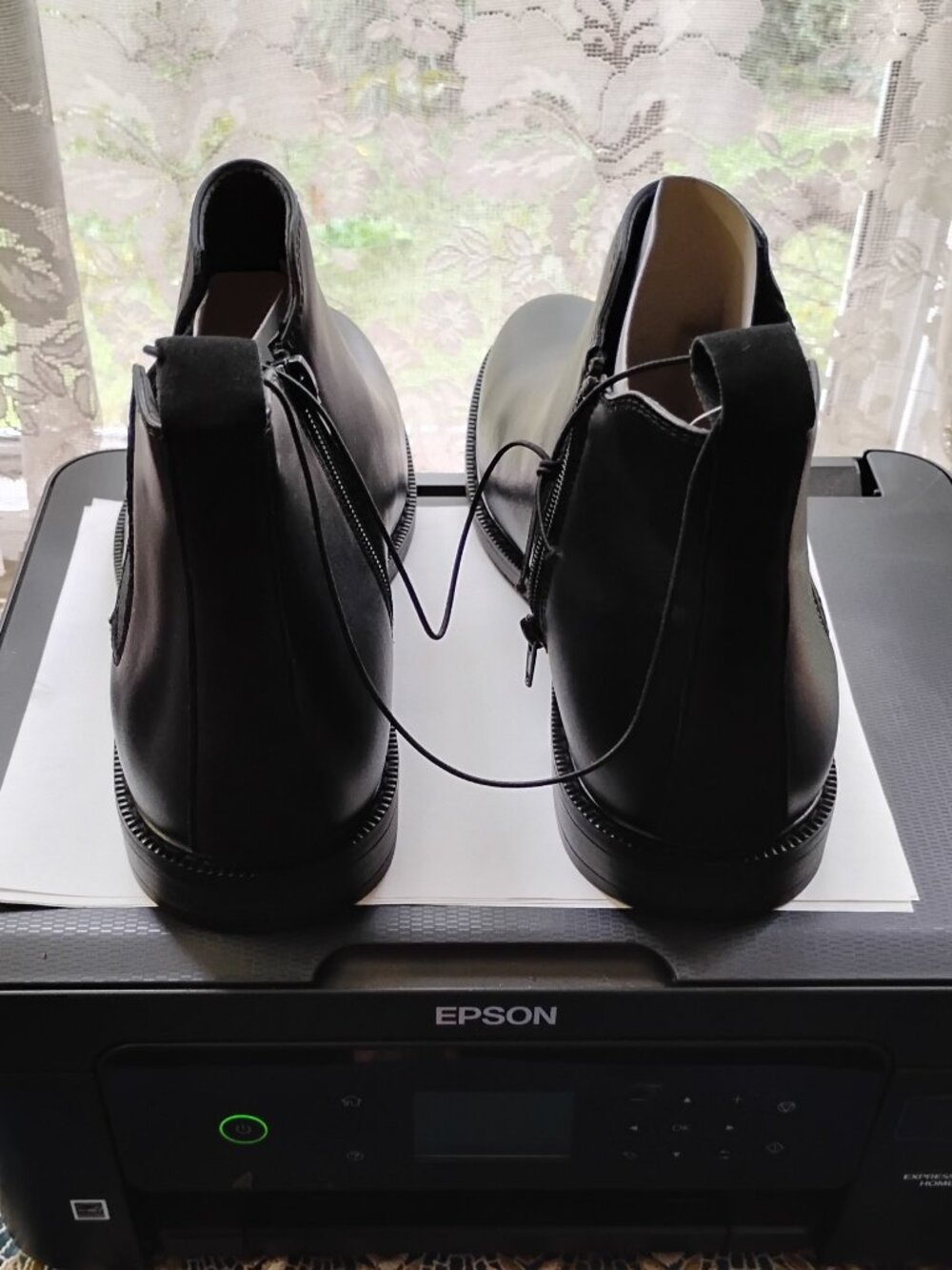 J Ferrar Mens Vegan Leather Ankle Boots Sz. 12m - Picture 3 of 6